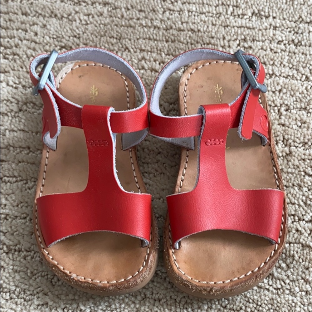 Size 4 Freshly Picked Red Sandals